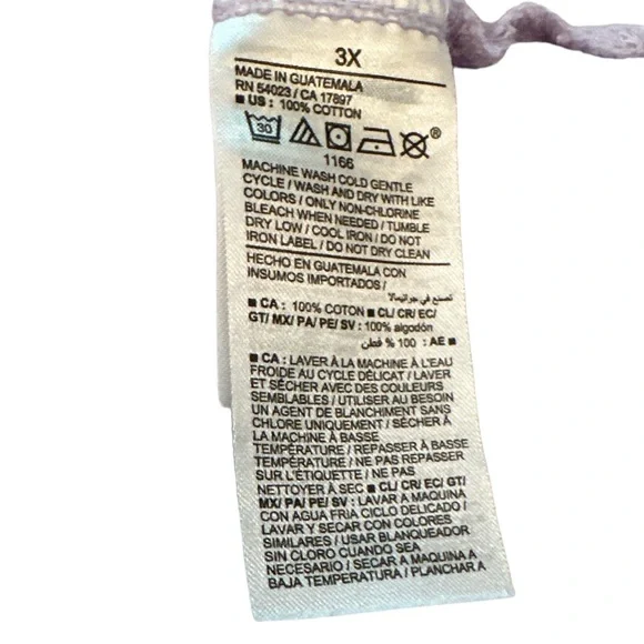 LILAC Old Navy Women’s Tee 3X - Picture 4 of 4